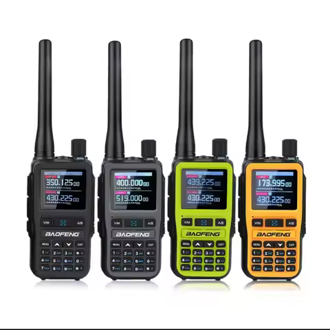 5RMINI Walkie-talkie One-click Frequency AM Aviation Mobile Phone Writing Frequency Self-driving Tou