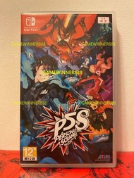 （中古二手）Switch NS遊戲 女神異聞錄5 亂戰 魅影攻手  PERSONA 5 STRIKERS 港版中文版