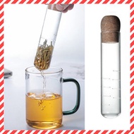 其他品牌 - 玻璃試管泡茶器 沖茶 簡約耐熱 隔茶葉 茶濾 綠茶 紅茶奶茶