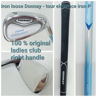 Golf iron loose Donnay -model Tour Elegance- iron P ,S to iron 4 right handle - ladies club. 100% or