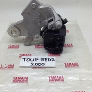 HITAM Yamaha R 15 V3 BLACK PIG HEAD REAR BRAKE CALIPER ORIGINAL LOSTPACK