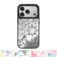 CASETiFY Case | Chrome Doodles [Inspo] For iPhone Samsung Genuine Mobile Phone Shockproof
