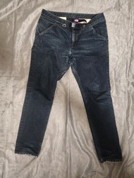 The north face purple label Nanamica 深藍色牛仔褲