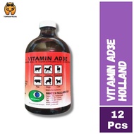 Vitamin AD3E 12pcs - Vitamin AD3E Injection - Pantex Holland AD3E - Livestock Medicine Wholesale - L