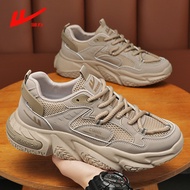Warrior 回力 Huili Black Warrior Genuine Mens Shoes 2024 New Autumn Breathable Running Sports Shoes fo