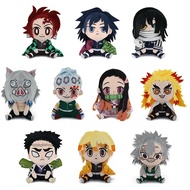 20เซนติเมตรปีศาจฆ่า: Kimetsu No Yaiba ตุ๊กตายัดตุ๊กตา Iguro Obanai Shinazugawa Sanemi น่ารักคอสเพลย์