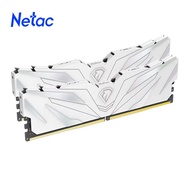 Memori Ram Netac Ddr4 3600mhz 3200mhz 2666mhz Dual Channel Ddr4 Kits 16gb 8gb X2 Xmp2.0 Heatsink Unt