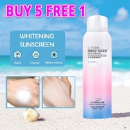 LIFUSHA Sunscreen Spray Waterproof Moisturizing Sunscreen Isolation Spray Sunscreen UV Protection Sp