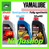 YAMALUBE FULLY SYNTHETIC 10w40 4T  SEMI SYNTHETIC 10W40 MINERAL 20W50  ENGINE OIL 100% ORIGINAL + OIL FILTER