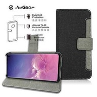 AirGear 側掀皮套 SAMSUNG Galaxy S10(G975)6.1吋手機磁扣手機皮套 斜立式掀蓋皮套