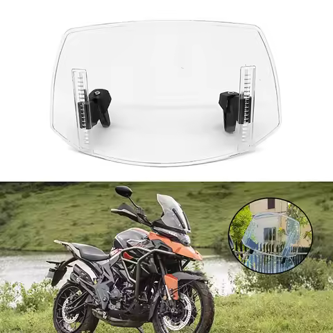 Motorcycle ABS Windscreen Windshield Extension Spoiler Air Deflector Accessories Fit for Zontes 350