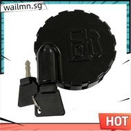 1 Piece 331/45908 331/33064  Cap  Tank Side Lock Cover Black with 2 Keys ABS for  Excavator 3CX 3CXE