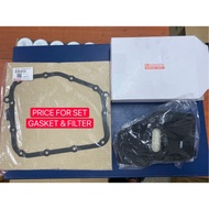 ORIGINAL PERODUA MYVI @ LAGI BEST 1.3-1.5 &amp; ALZA (2005-2013) TOYOTA PASSO ATF AUTO TRANSMISSION FILTER &amp; GASKET SET