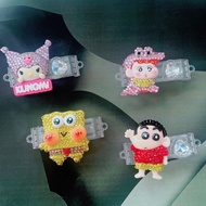 Cute bling bling mobile back attach mobile accessories