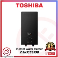 Toshiba Instant Water Heater (Copper Heating) - DSK33ES5SB Black