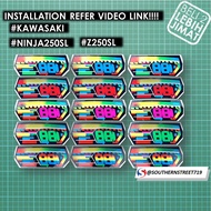 [Penghabisan Stock] Kawasaki Ninja250SL, Z250SL speedometer meter colour sticker