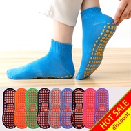 Anti Slip Floor Socks for Adultes Trampoline Yoga Socks Pilates Footwear socks Amusement Park Socks