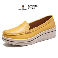 Hush Puppies_ รองเท้าผู้หญิง รุ่น Lucy Loafer HP IWCFS5058R - สีแดง รองเท้าหนังแท้ รองเท้าลำลอง รองเ