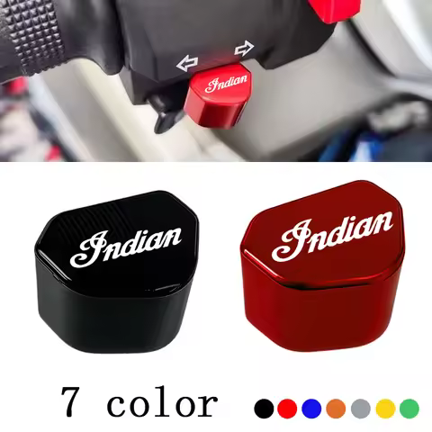 For Indian FTR 1200 S FTR1200 Carbon / Rally Chief VINTAGE Scout CNC Aluminum Motorcycle Button Turn