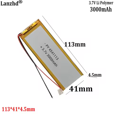 3.7V Polymer Lithium Battery for Bluetooth Keyboard Mechanical Keyboard Dedicated Lithium Battery 45