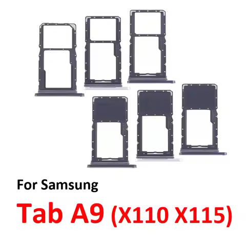 For Samsung Galaxy Tab A9 LTE 8.7" X110 X115 Phone SIM Card Tray Slot Micro SD Chip Holder Pocket Dr