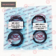 FORK OIL SEAL + DUST SEAL - YAMAHA - WR 450F / WR 250/ YZ 125/ YZ 250/ YZ 450 (NK)