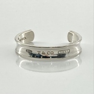 【二手】蒂芬妮 (Tiffany & Co.) 1837 窄款手鐲，925銀，42.41克