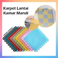 Karpet Lantai Kamar Mandi 30 x 30 cm / Alas Lantai Kamar Mandi / Keset Kamar Mandi Anti Licin / Kese