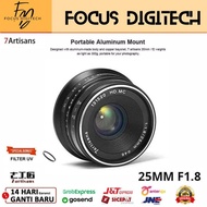 Lanz- 7Artisans 25Mm F1.8 Lens For sony Canon/ Fuji-X/ M 4/3
