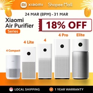 Xiaomi Smart Air Purifier 4 Compact/4/4 Lite/4 Pro/Elite | Allergen Removal | Smart Control | Real-T