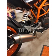 Motorcycle Exhaust middle pipe Round Muffler for KTM DUKE125 DUKE 200 DUKE 250 DUKE 390 2012-2016 S