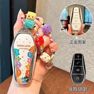 Ready Stock BYD BYD Key Cover dyd sealion6 dolphin Song Tang Qin TPU Car Remote Control Protective C