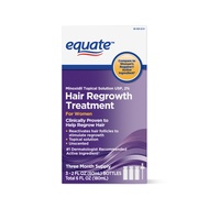 Equate Hair Regrowth Treatment for Women 3 Month Supply USA, 2 Ounces Equate Hair Regrowth Treatment