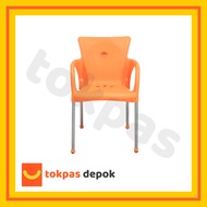 Kursi Plastik Bangku Senderan Fuga Chair Shinpo 291