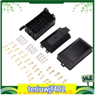 【●TI●】Fuse-Relay Box 5-Fuse Holders 6 Relay Block Holders Fuse-Block 12V Fuse-Box Car