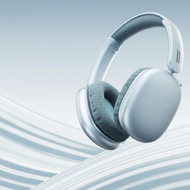 Lenovo | Lenovo LS107 หูฟังไร้สายแบบสวมหัวสำหรับเล่นเกมส์ คุณภาพเสียงสูง หูฟังบลูทูธพร้อมสายเสียงสำห