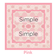 Bisous Bisous You Drive Me Daisy Scarf 90x90 cm