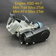 PROMO ENGINE / MESIN XSD 44-7 / 49CC 2TAK MINI TRAIL - MINI ATV - LAZKAR STORE
