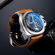 Weishifeng leather watch strap male handmade cowhide substitute Panerai 441 Tissot Tudor Mido Omega