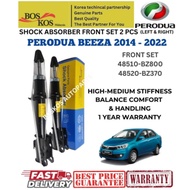 PERODUA BEZZA 2014 - 2022 HEAVY DUTY PERFORMANCE ABSORBER FRONT SET 2 PCS 48510-BZ800 48520-BZ370