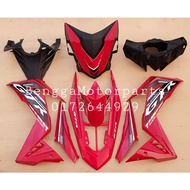 Rs150 V1&amp;V2 Cover Set Custom Merah