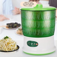 LOVIVER Bean Sprouts Machine Home Use Automatic Bean Sprouts Maker with 3 Seasonal Modes Seed Sprout