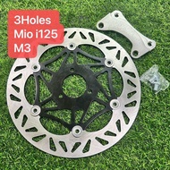 Big Disc 260mm 3holes W/bracket Mio i 125/m3  260mm (3holes)