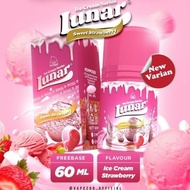 promo Lunar Sweet Strawberry Ice Cream 60ml lunar ice cream strawberry