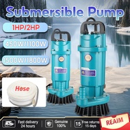 REAIM Submersible Water Pump Heavy Duty 2HP Sewage Pump Blowdown Cutting Pump