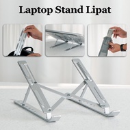 SS1 Laptop Stand Folding Mini Riser Foldable Adjustable Aluminum Portable Laptop 10/13/15/17 in N3