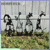 HOBBYHUB Yard Gnome Stake, Acrylic Marry Christmas Gnome Garden Stakes, Gnome Lover Decorations Orna