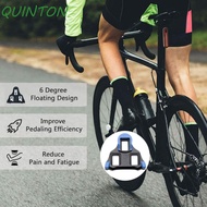 QUINTON Bike Pedals Cleats, Self Lock SH10 SH11 SH12 Cycling Shoes Cleat, Anti-Slip Self-Locking Cyc