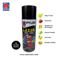 Pylox Lazer Spray Paint Gloss Black No.48 Nippon