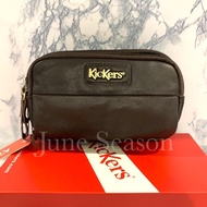 Kickers Handphone Pouch Bag  Genuine Leather  100% Original PM (C87792-S DB)